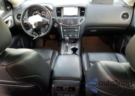 2019 Nissan Pathfinder S z USA, uszkodzony, nr VIN 5N1DR2MM0KC589077